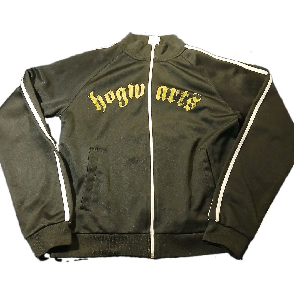 Harry Potter Jacket Hogwarts Track Jacket Black Jacket S Small